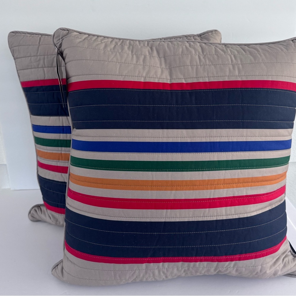 Pendleton Yellowstone National Park Throw Pillows Set of Two Duck Feather